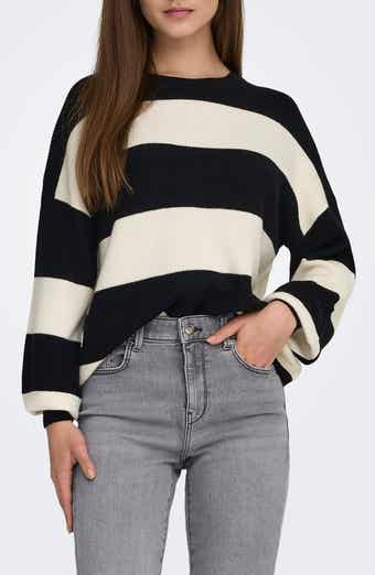 Only Atia Stripe Pullover Sweater