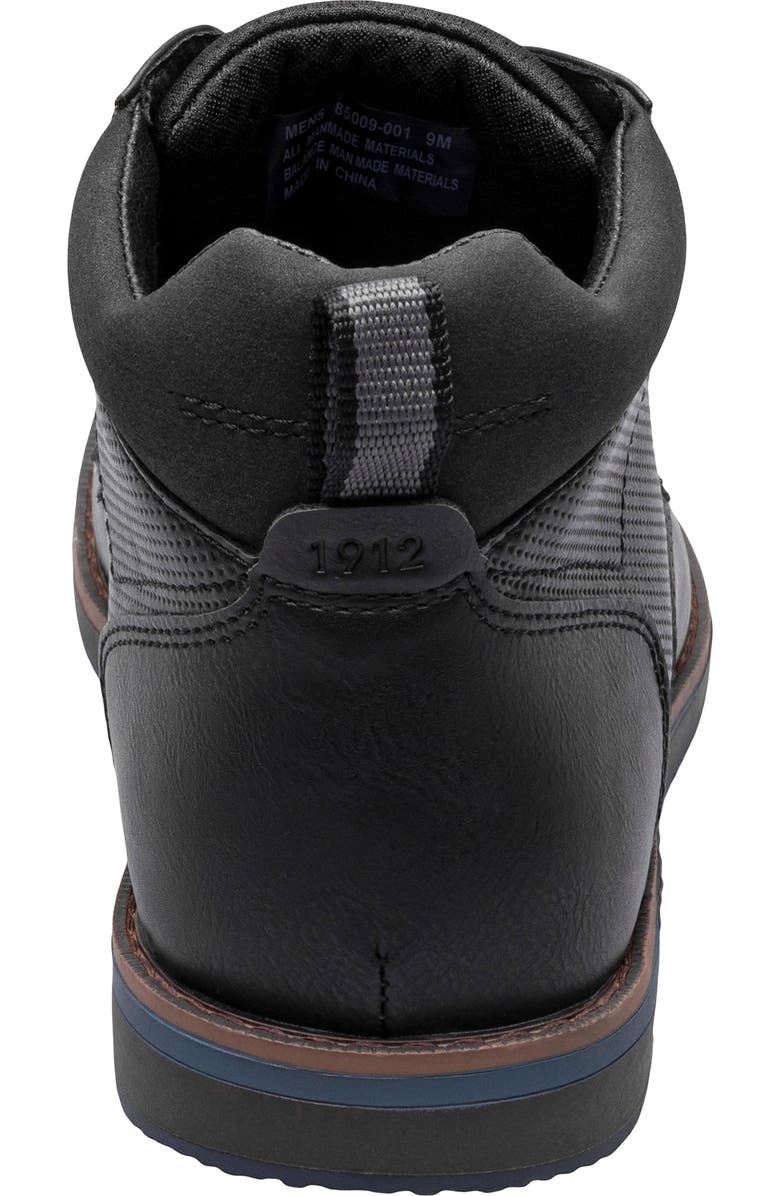 NUNN BUSH Circuit Plain Toe Chukka Boot - Wide Width Available, Alternate, color, Black