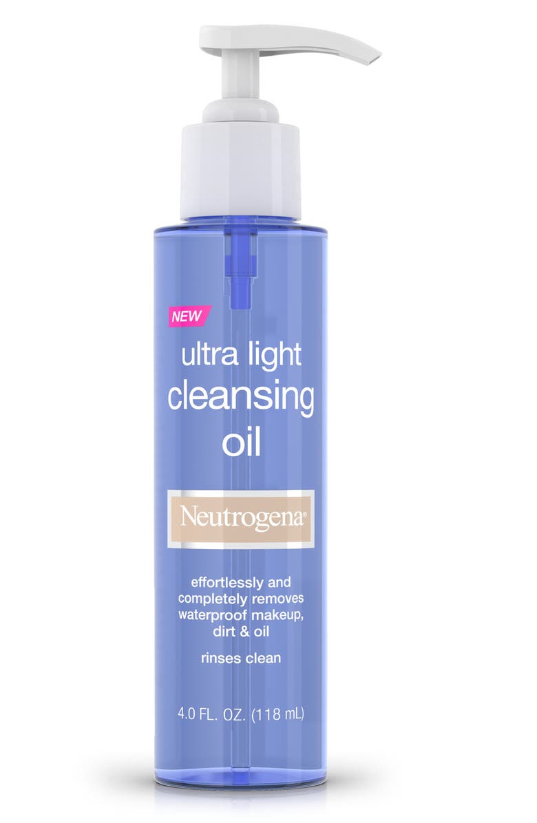NEUTROGENA Ultra Light Facial Cleansing Oil, Main, color,