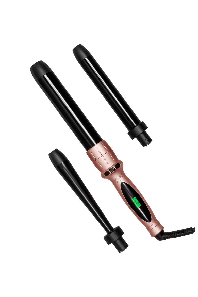 NKB Triple Threat 3-in-1 Curling Wand, Main, color, Rose Gold