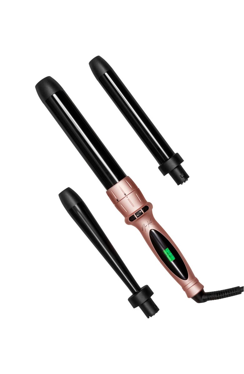 NUME NKB Triple Threat 3-in-1 Curling Wand, Main, color, Rose Gold