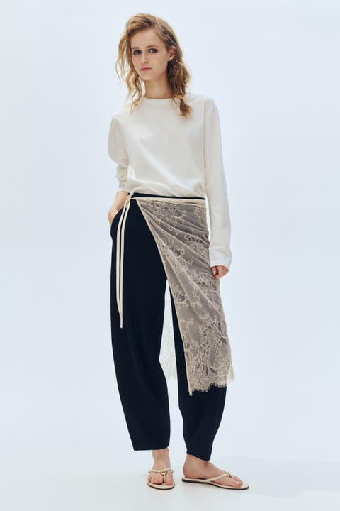 Lace Hip Scarf