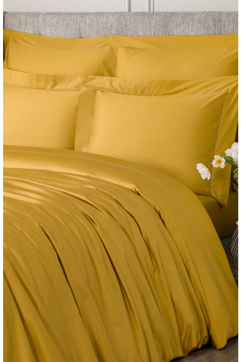 Rhapsody Duvet Cover, Alternate, color, Yellow
