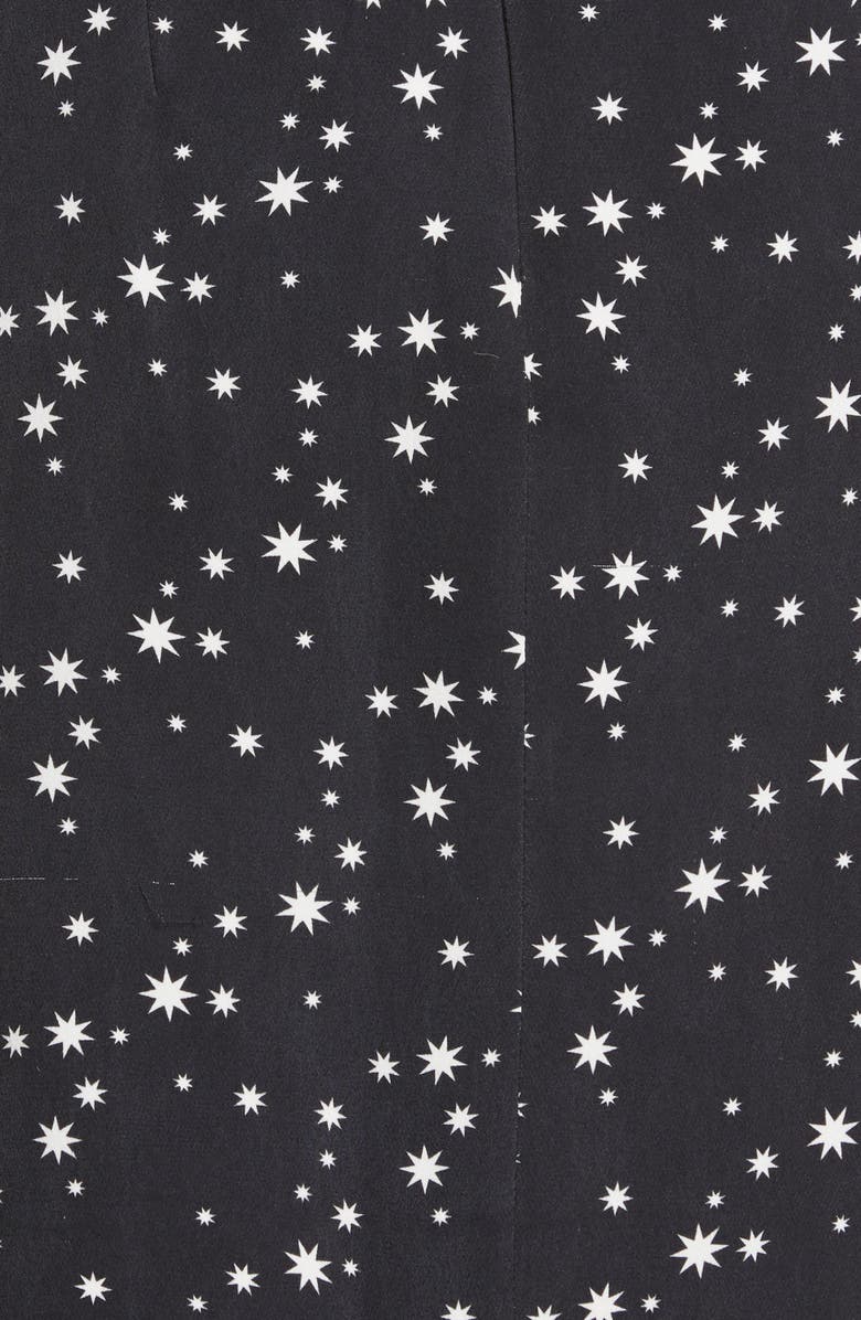 Simkhai Jonathan Simkhai Star Print Long Sleeve Dress, Alternate, color, 