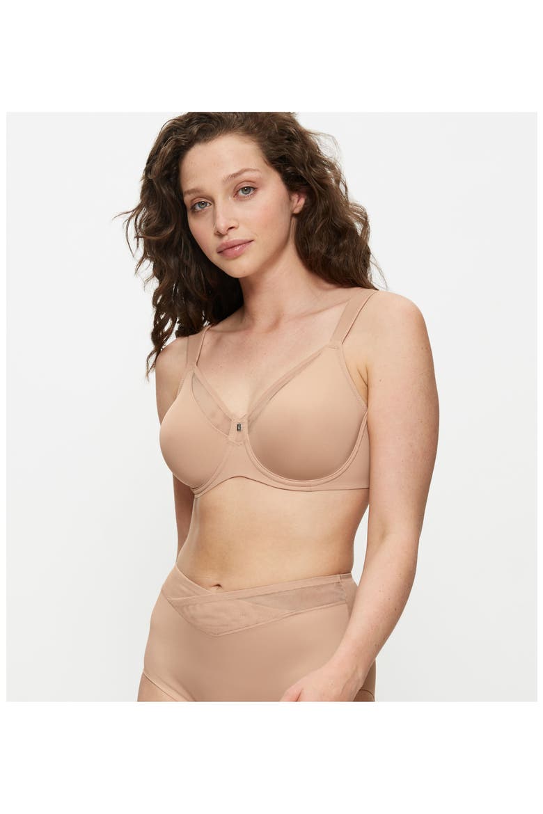 True Shape Sensation Minimizer Bra, Alternate, color, Smooth Skin