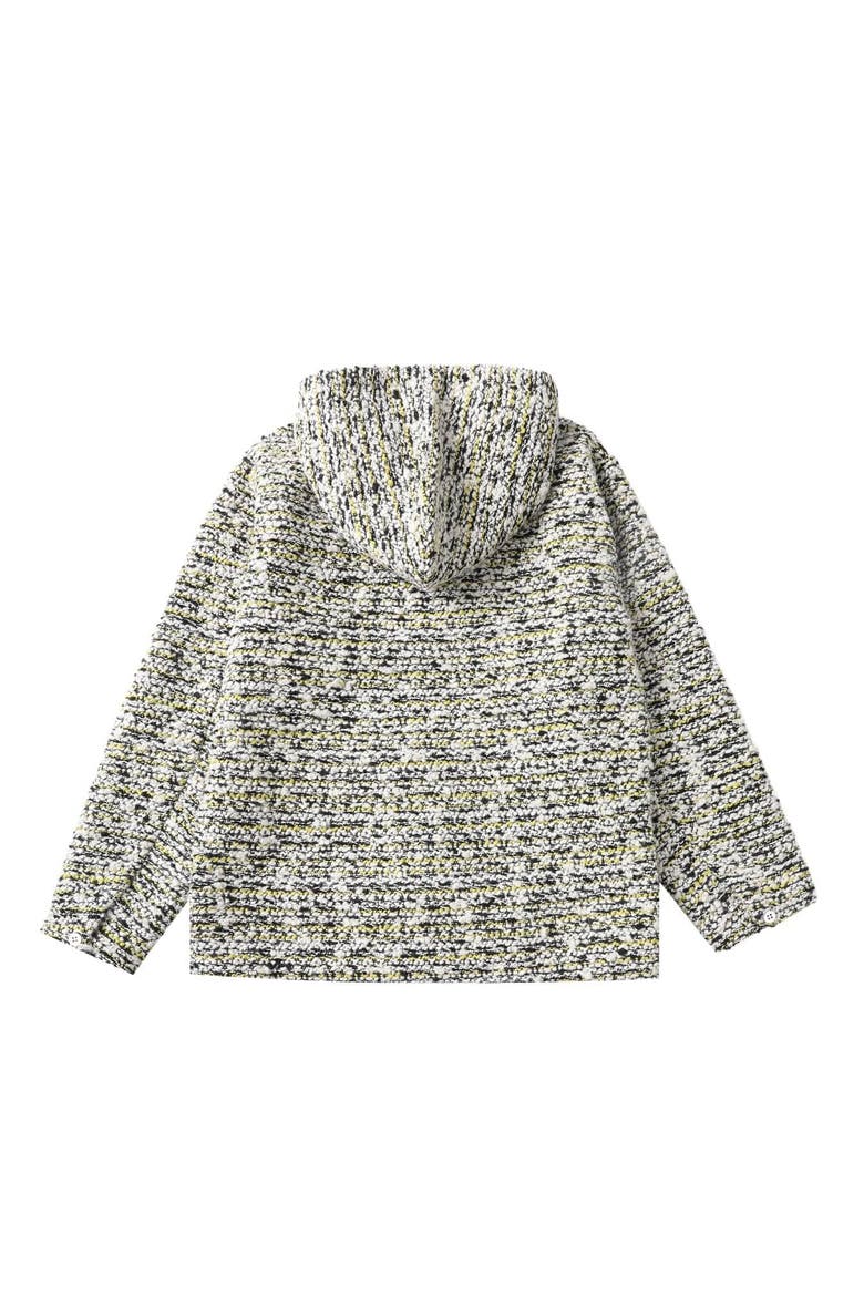 Cloudburst Tweed Hoodie, Alternate, color, Yellow