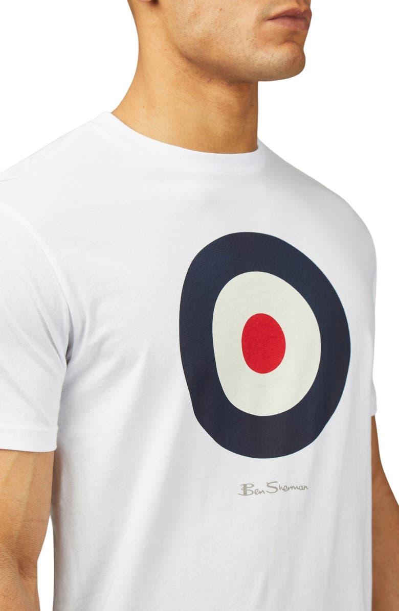 Ben Sherman Signature Target Graphic T-Shirt, Alternate, color, 