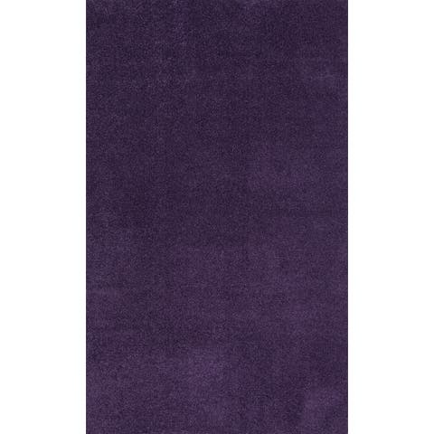 Haze Solid Low-Pile Area Rug
