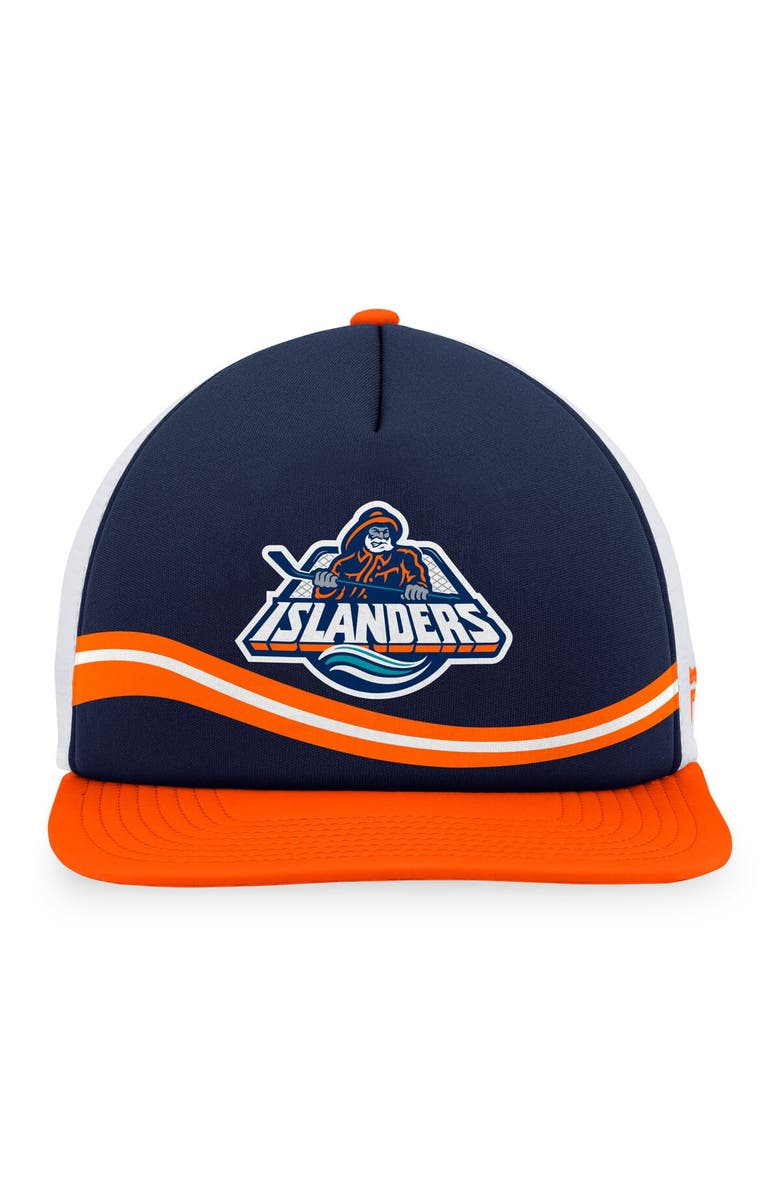 FANATICS Men's Fanatics Branded Navy New York Islanders Special Edition Trucker Adjustable Hat, Alternate, color, 