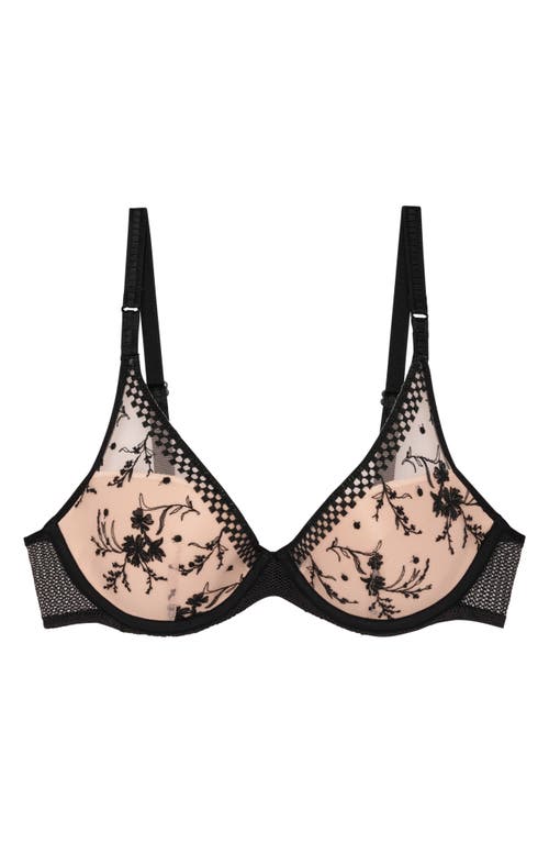 Passionata Suzy Underwire Embroidered Plunge Bra