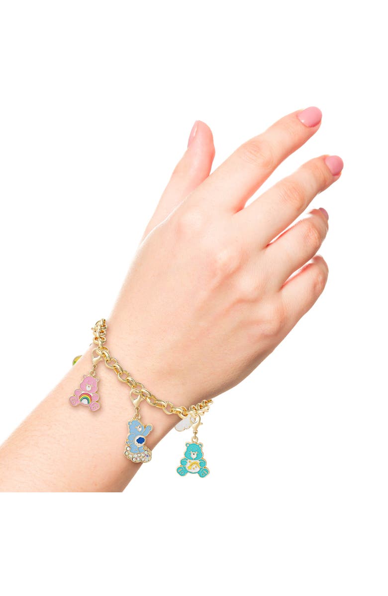 Care Bears Charm Bracelet and Necklace with 5 Interchangeable Charms, Alternate, color, 
