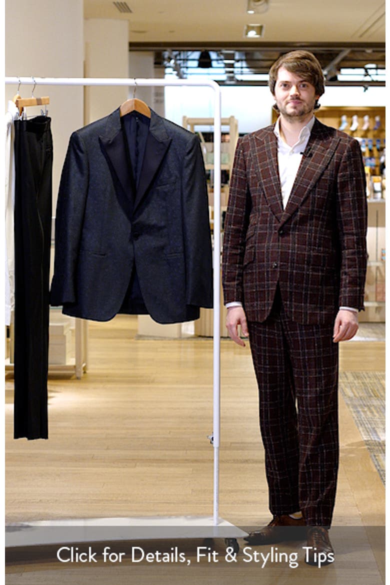 Siena Contemporary Fit Navy Paisley Dinner Jacket video
