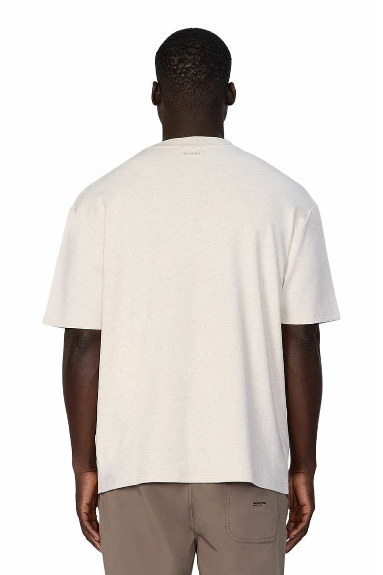 THE NEWPORT TEE, Alternate, color, CHALK MARLE
