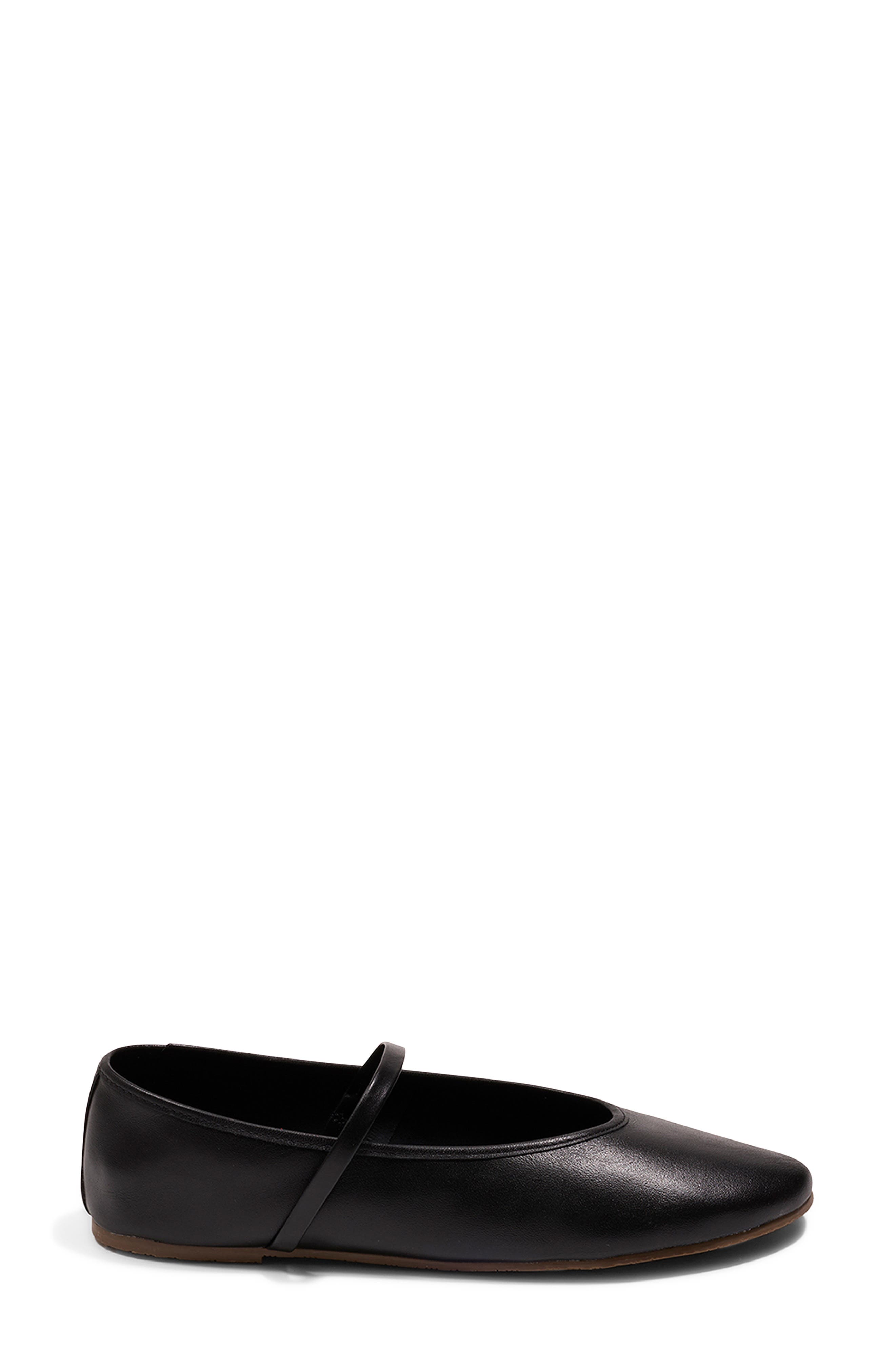 TKEES Reese Mary Jane Flat, Alternate, color, Sable