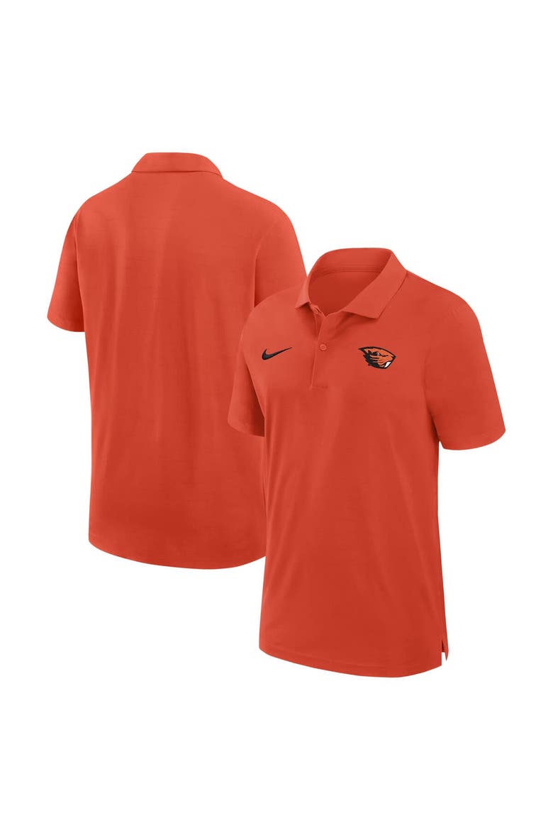 Men's Nike Orange Oregon State Beavers Performance Polo, Alternate, color, Orange