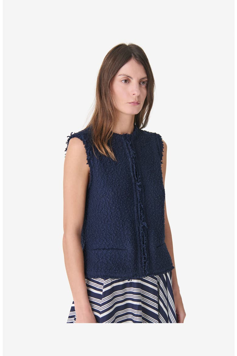Shanny Vest, Alternate, color, ANCHOR BLUE