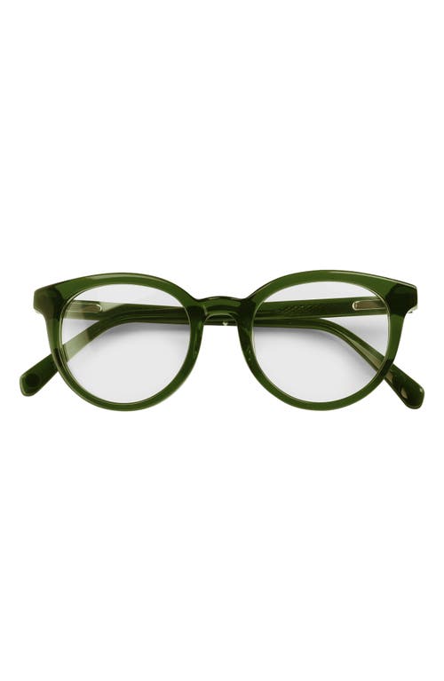 Eyebobs Rush Hour 48mm Blue Light Blocking Round Reading Glasses