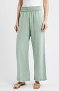 Bella Dahl Smock Waist Wide Leg Pants