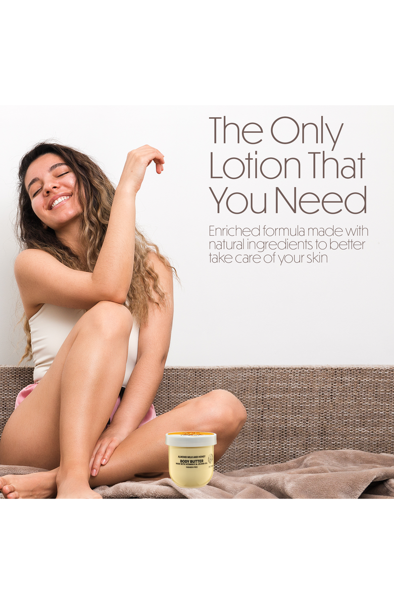 Lovery Almond Milk & Honey Body Butter, Alternate, color, Beige