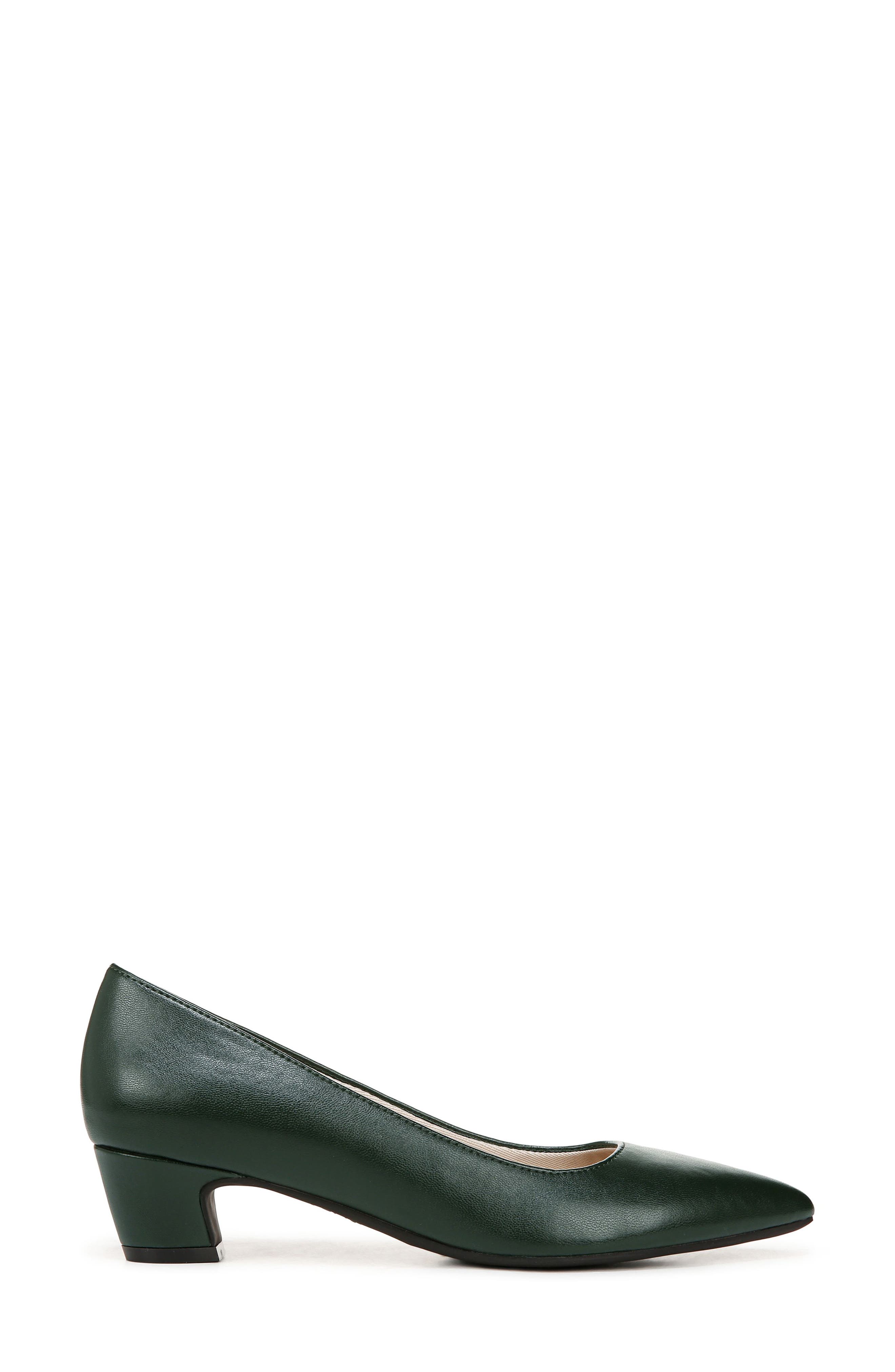 Minx Pointed Toe Pump, Alternate, color, GREEN
