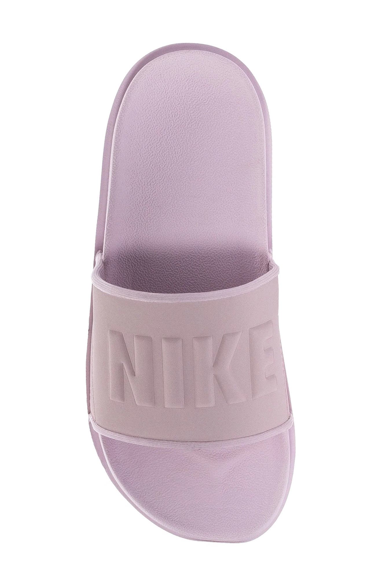 Offcourt Sport Slide, Alternate, color, BARELY ROSE/ PINK OXFORD