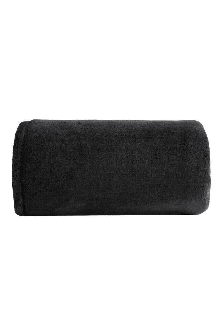 Ultrasoft Plush Throw Blanket, Main, color, BLACK