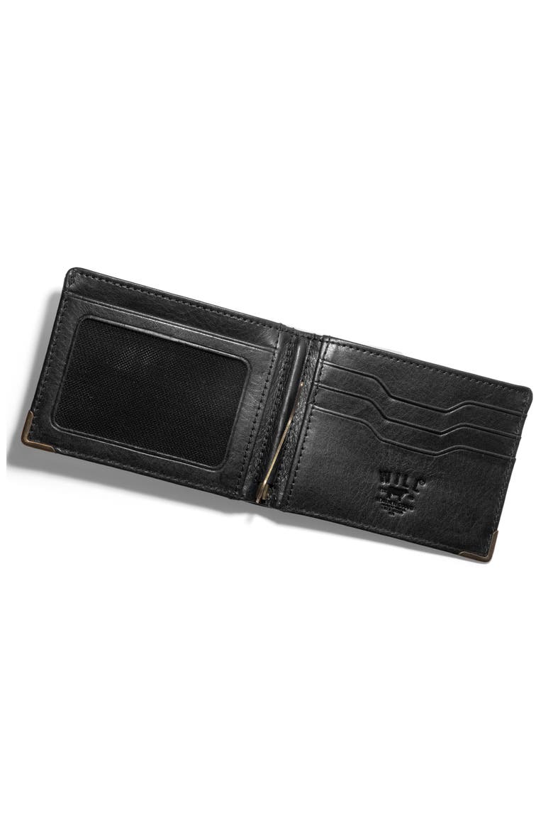 The Industrial Leather Bifold Wallet, Alternate, color, BLACK