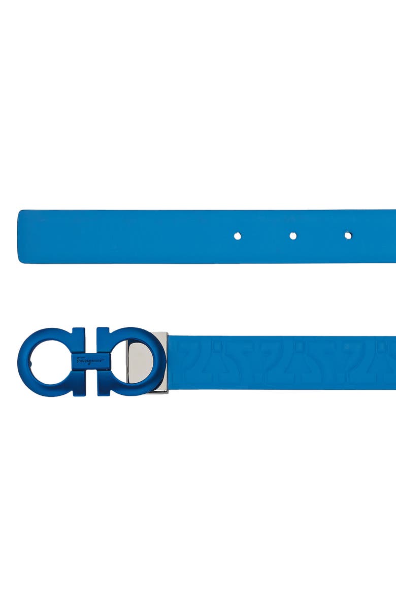 FERRAGAMO Salvatore Ferragamo Gancini Reversible Leather Belt, Alternate, color,