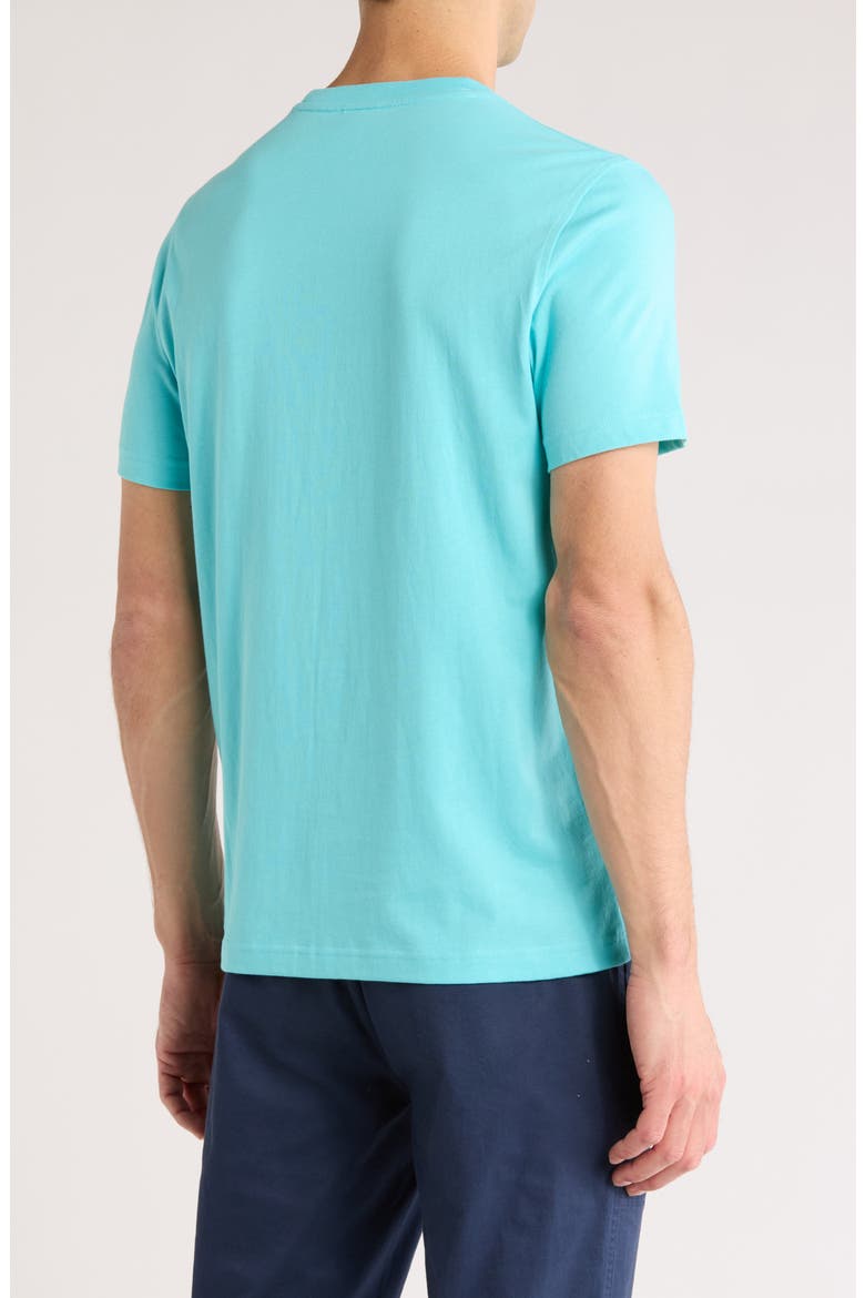 Solid Cotton Jersey T-Shirt, Alternate, color, BRIGHT BLUE