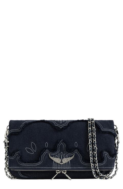 Rock Denim Clutch