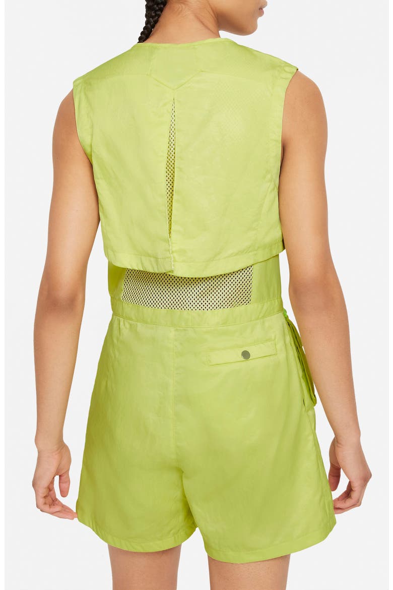 Heatwave Sleeveless Flight Suit Romper, Alternate, color, LIMELIGHT/ LIFE LIME