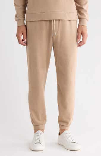 Remo Brushed Ribbed Joggers