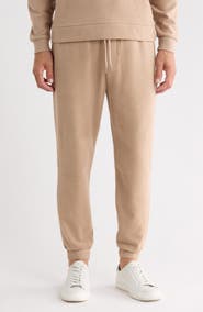 Reiss Remo Brushed Ribbed Joggers