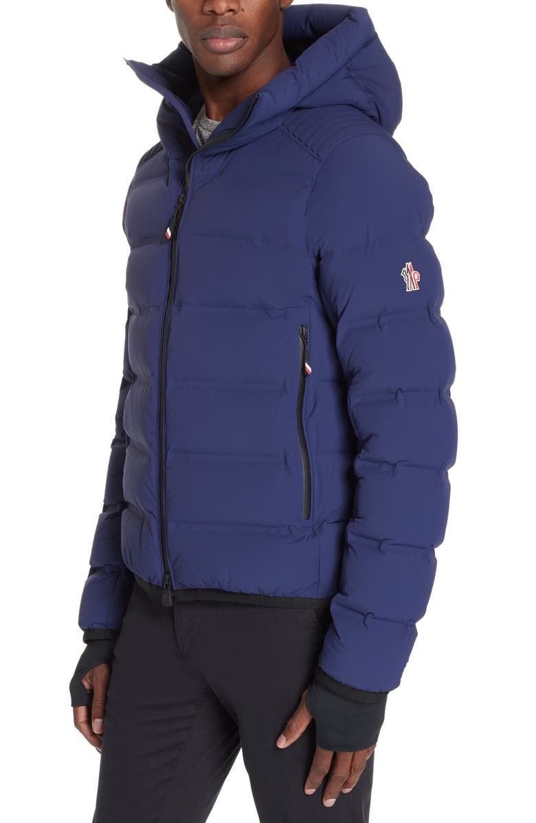 Moncler Lagorai Windproof & Water Resistant Hooded Down Jacket, Main, color, 