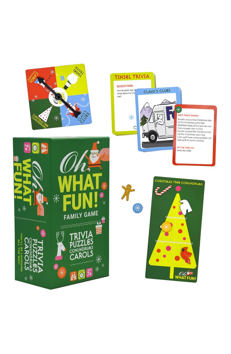 Project Genius Inc. Oh What Fun! Family Christmas Game, Alternate, color,