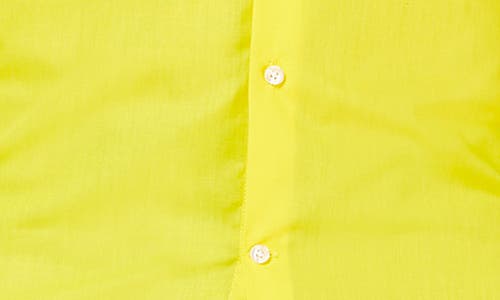 Opposuits Yellow Fellow Modern Tailored Fit Wrinkle Resistant Button-up Shirt In Yellow