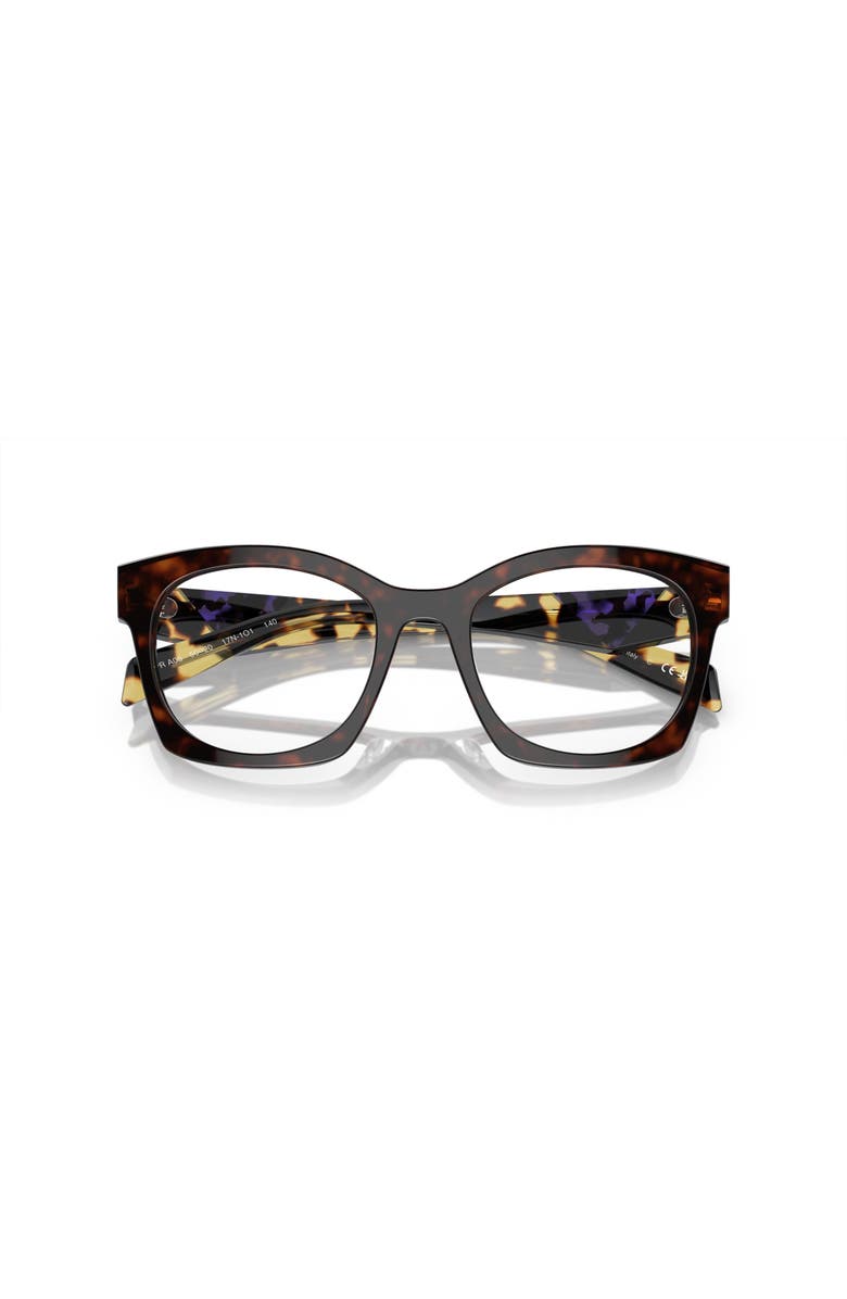 Prada 52mm Irregular optical glasses, Alternate, color, Tortoise