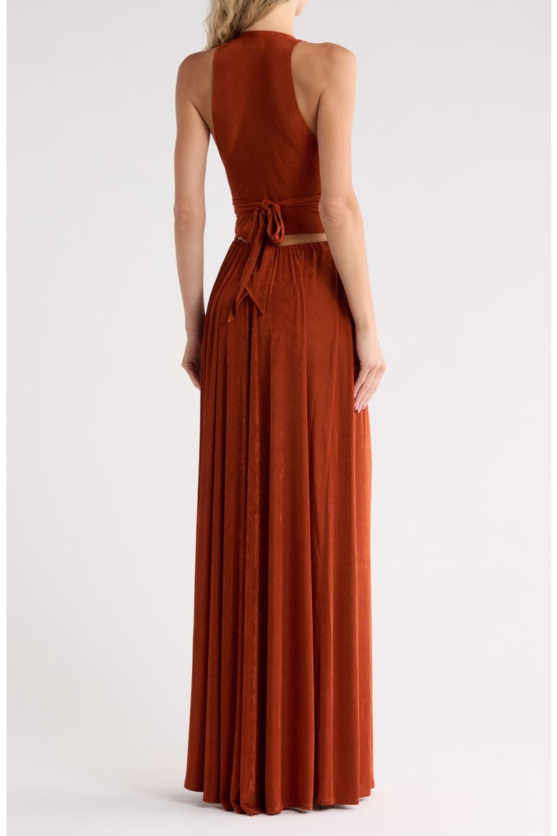 The Hustler Maxi Dress, Alternate, color, COPPER