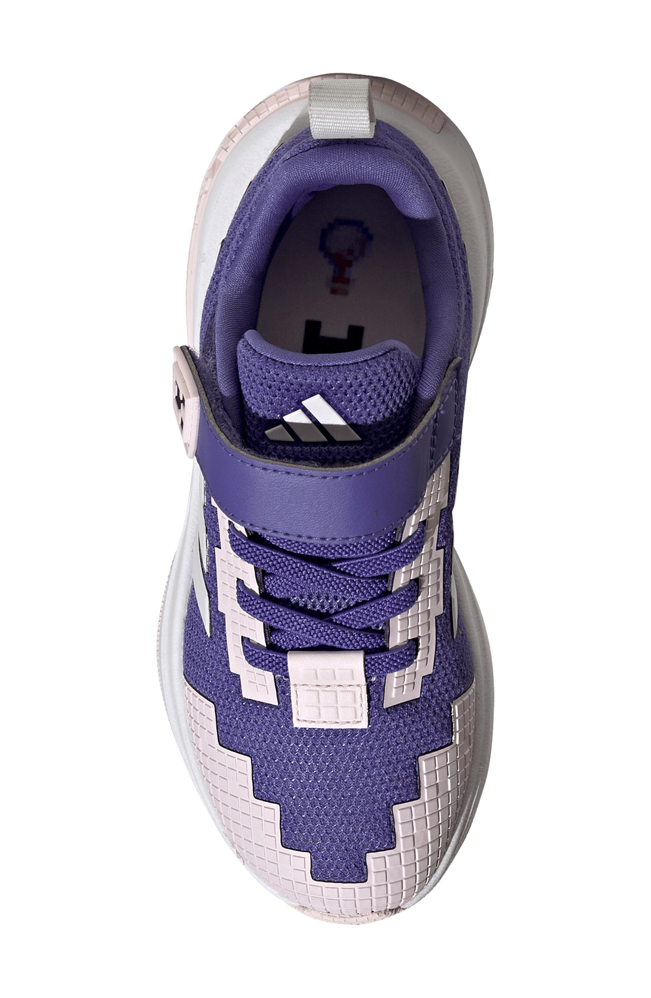 Kids' Minecraft Pro EL Sneaker, Alternate, color, PURPLE/ CRYSTAL WHITE/ PINK