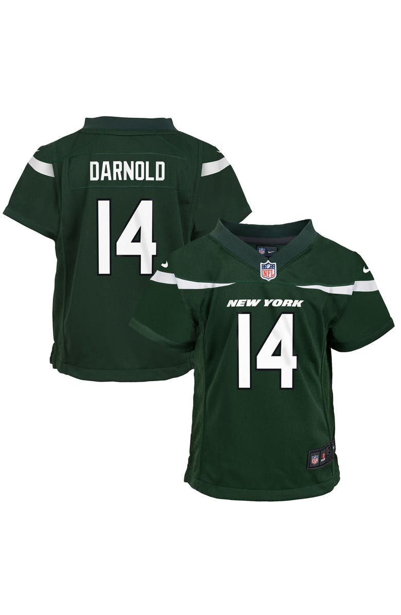 Nike Infant Nike Sam Darnold Gotham Green New York Jets Game Jersey, Main, color, 