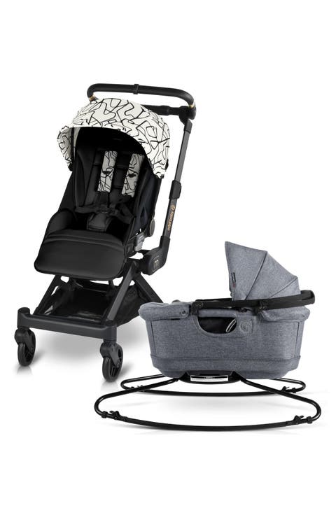 M+ Stroll & Lounge Bassinet & Stroller Travel System