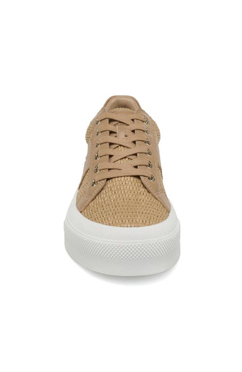 Jslides Footwear Gatsby Platform Sneaker In Sand