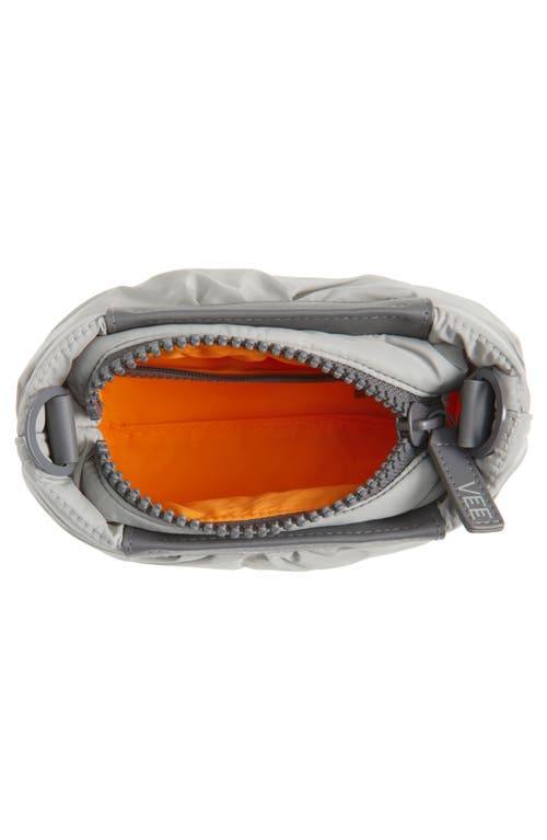 VEECOLLECTIVE VEECOLLECTIVE CABA CLOUD RECYCLED POLYESTER CLUTCH 