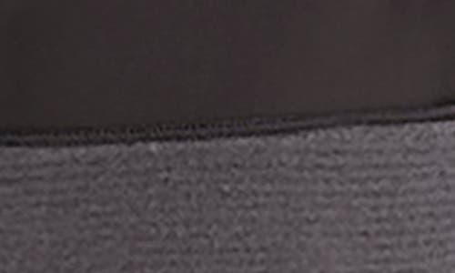 Cutter & Buck Peshastin Fleece Hybrid Jacket In Black Heather