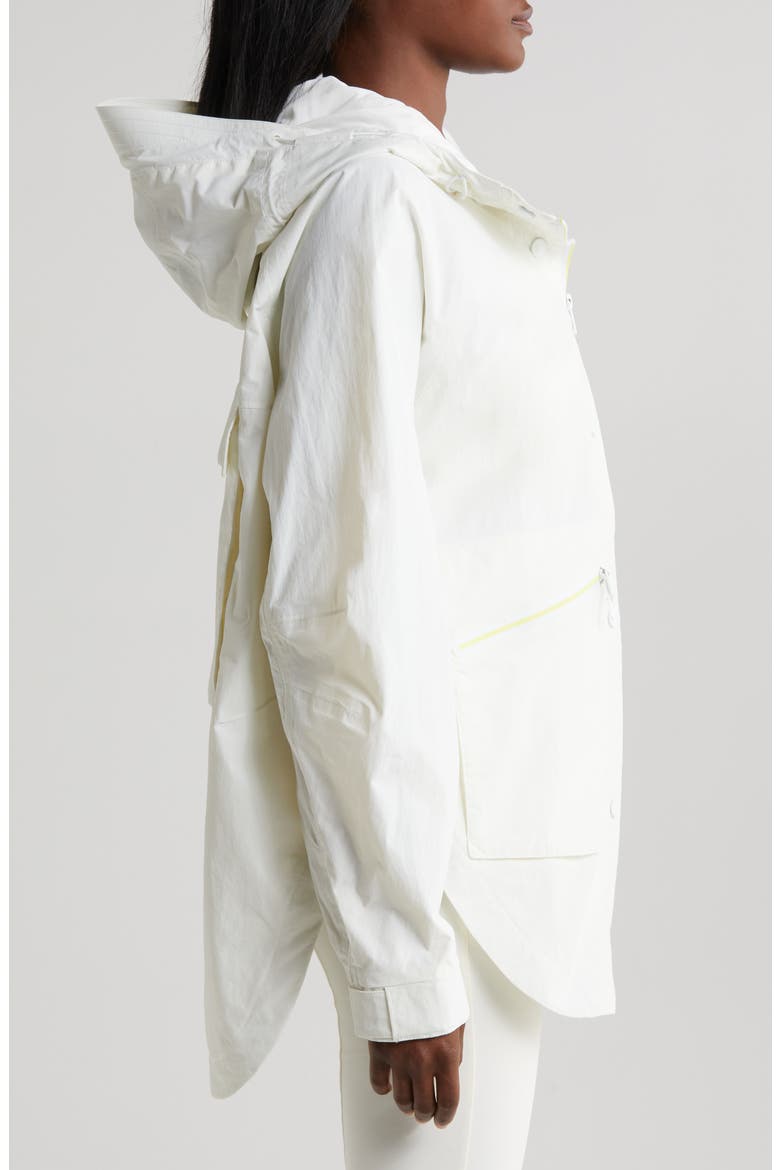 FP Movement Packable Waterproof Rain Jacket, Alternate, color, PAINTED WHITE