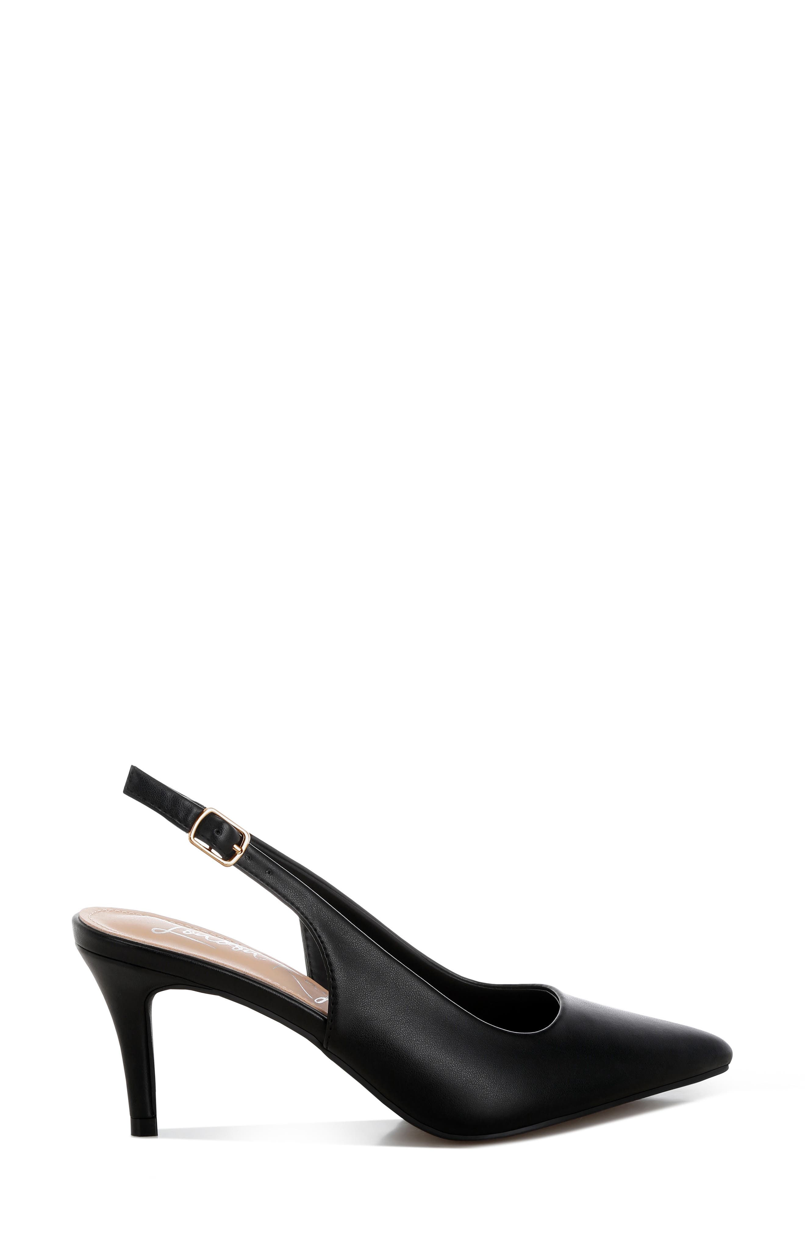 LONDON RAG Jaoba Pointed Toe Slingback Pump, Alternate, color, 