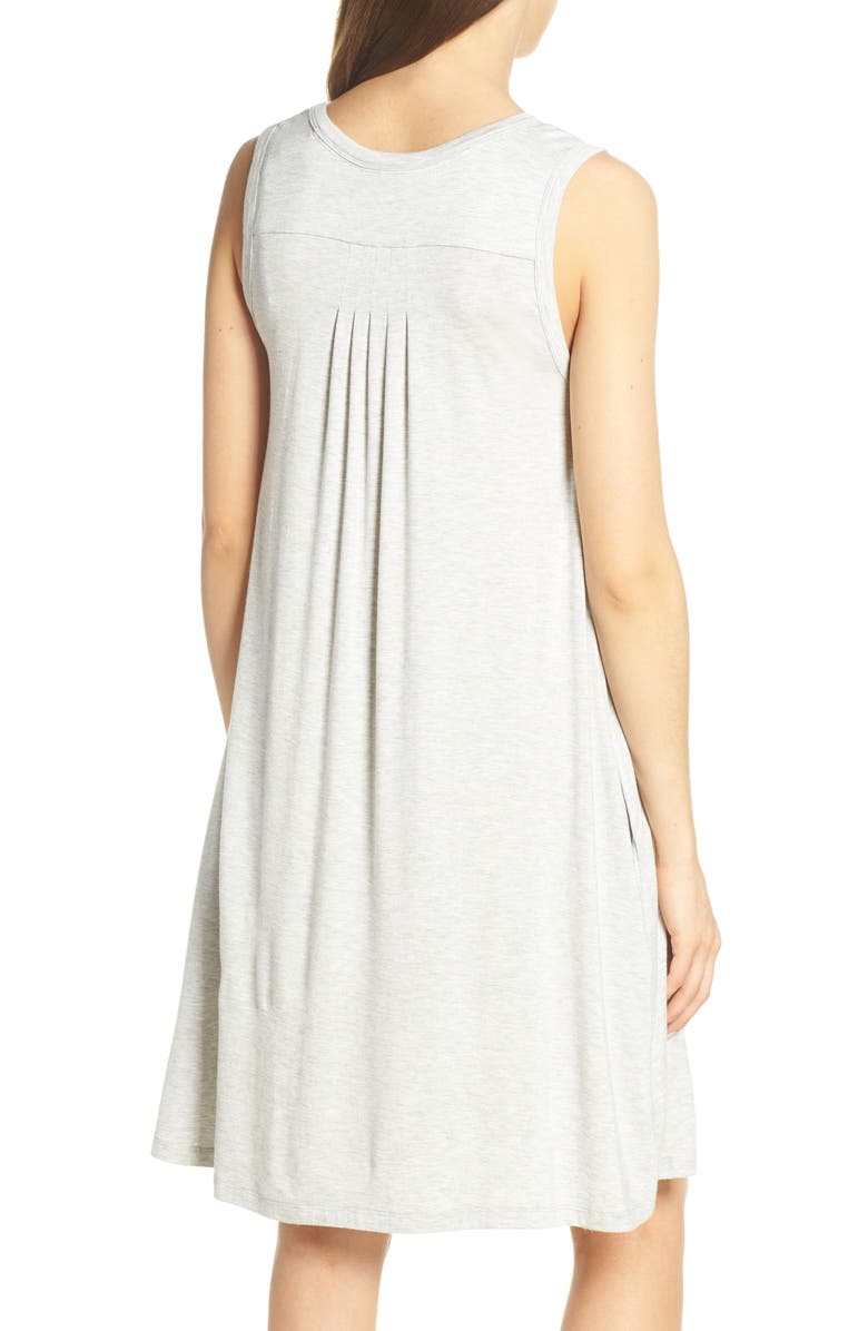 Papinelle Pleat Nightgown, Alternate, color, 
