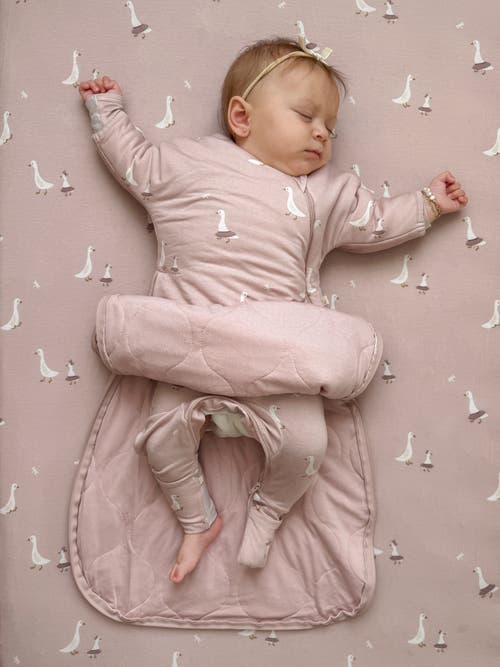 GUNAMUNA GUNAMUNA LONG SLEEVE TRANSITIONAL SWADDLE SLEEP BAG, 0.5 TOG 