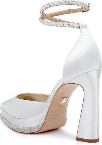 Eliana Ankle Strap Platform Pointed Toe Pump