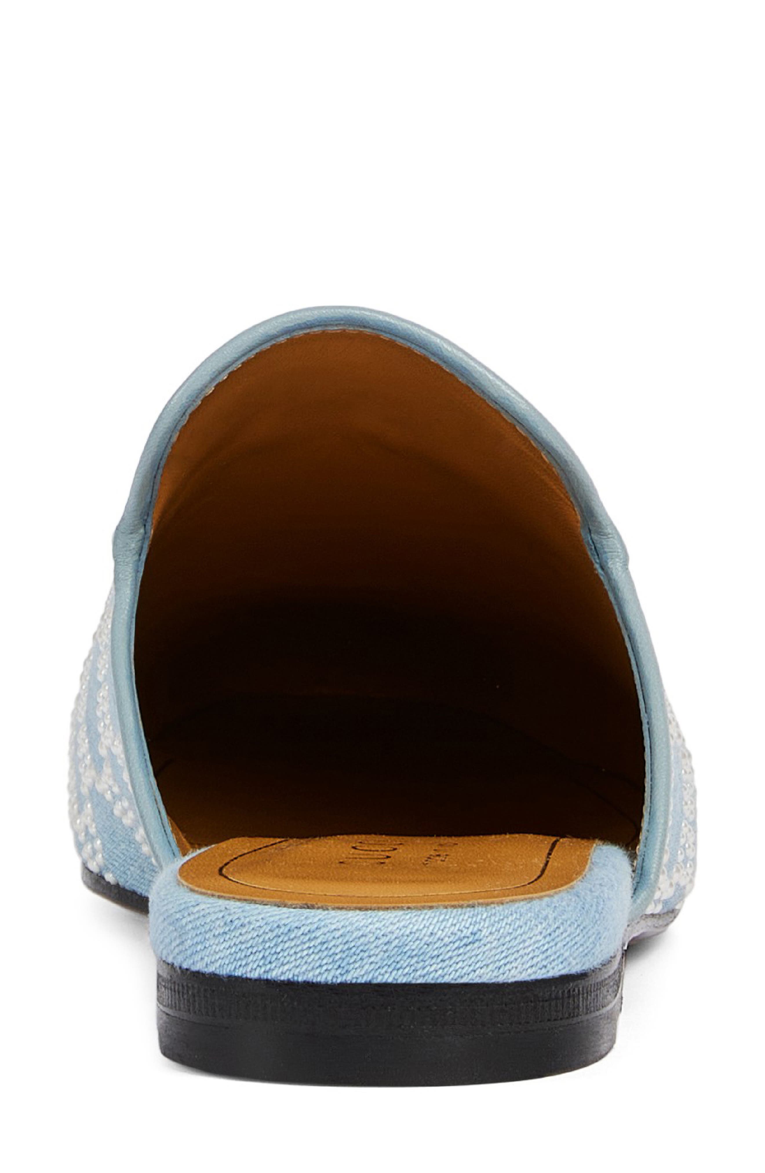 Gucci Princetown Horsebit GG Monogram Loafer Mule, Alternate, color, Blue